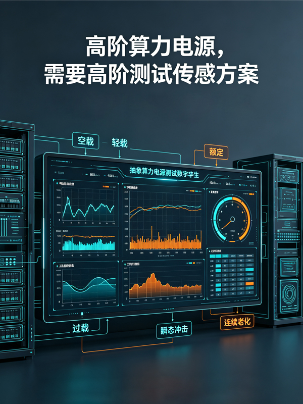 AIDC电源测试,为什么普通电流电压传感器扛不住?